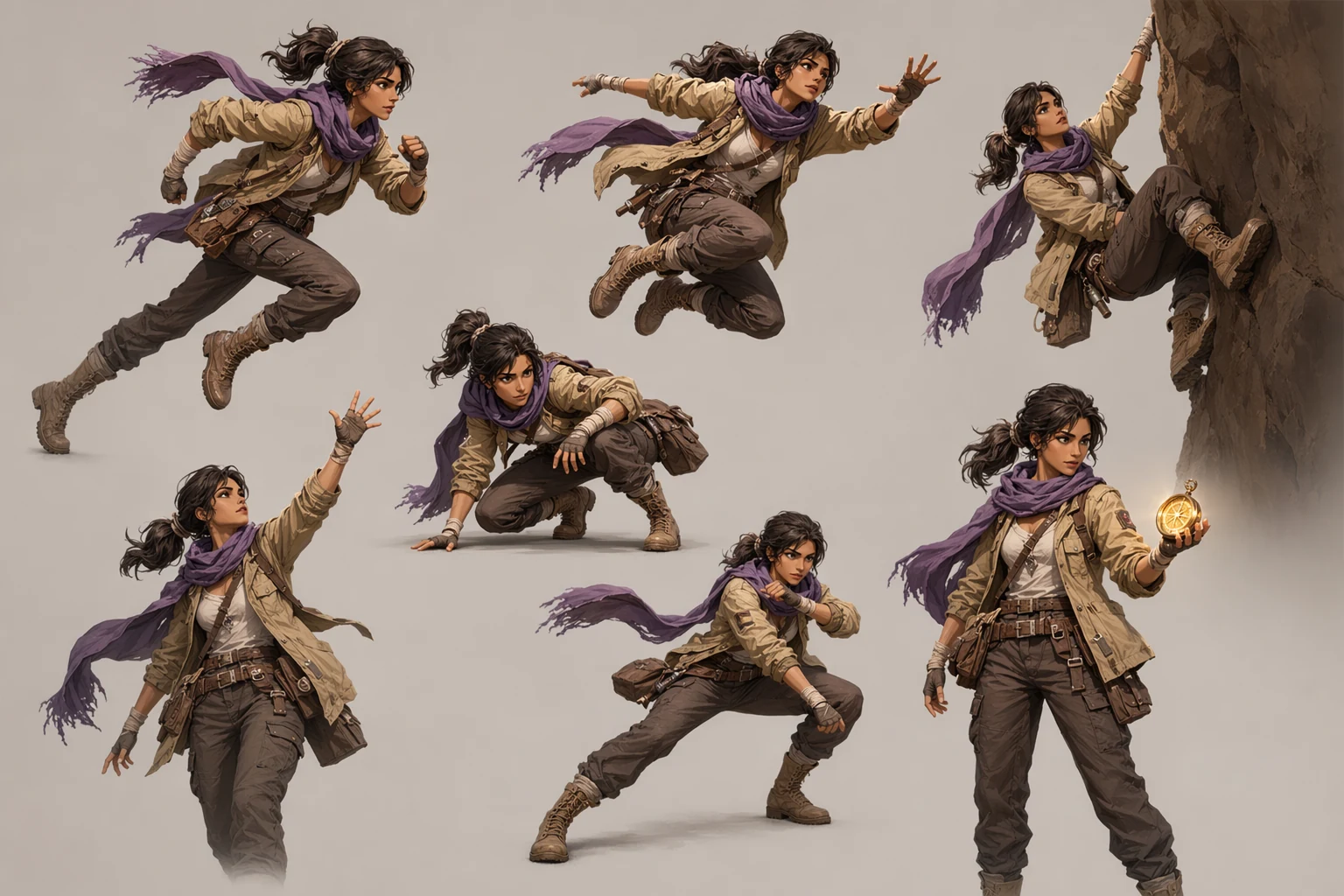 Character Poses Sheet